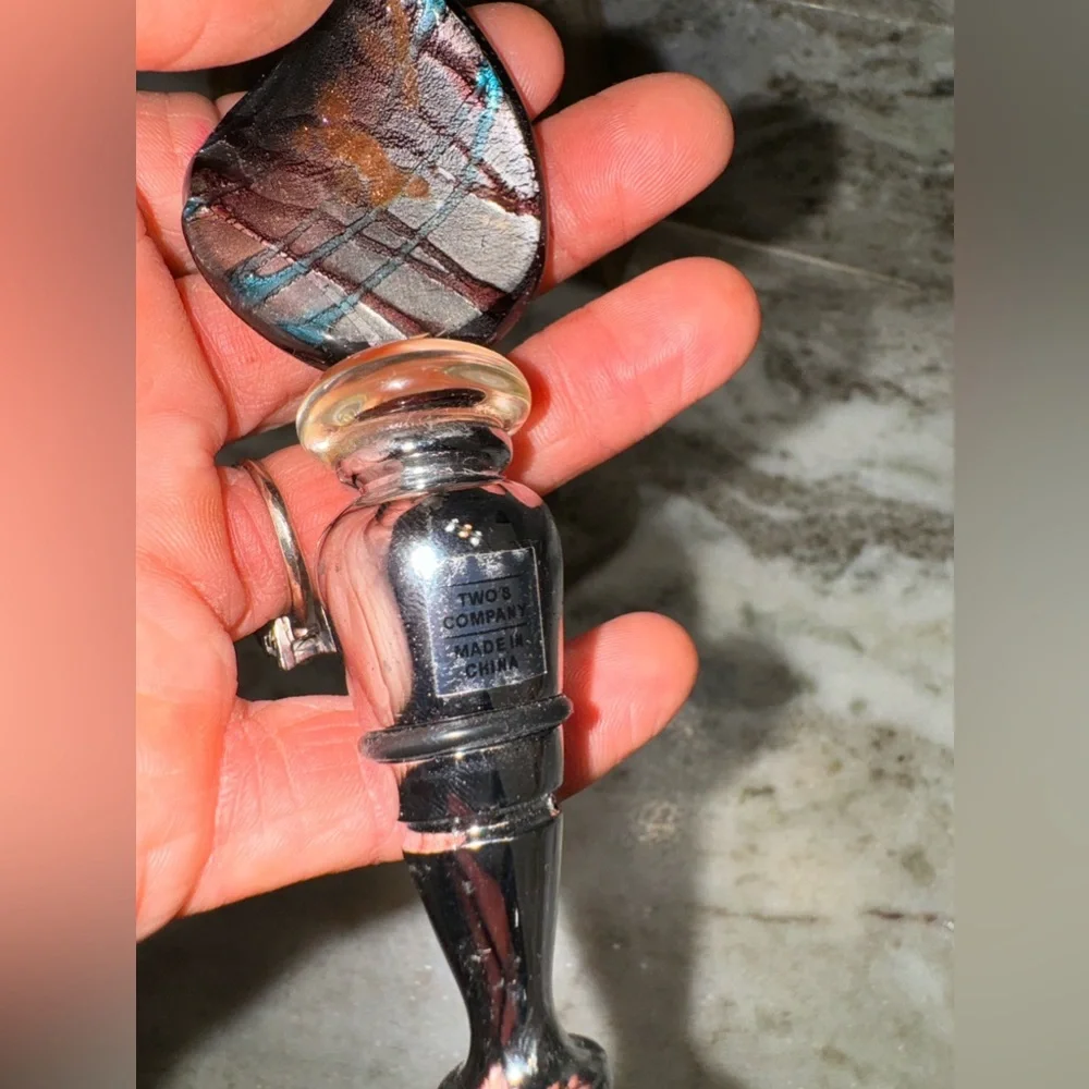 Murano Two’s Company Wine Bottle Stopper